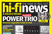 Recenzja gramofonu Rega RP8 w miesięczniku Hi-Fi News 05/2014